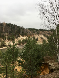 Пеший поход на Суворовские карьеры