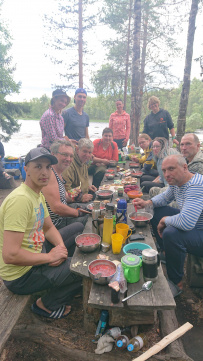 Сплав по реке Писта (Пистайоки) на байдарках