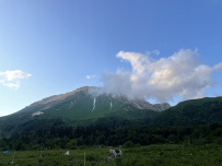 Горный лагерь на приюте Фишт