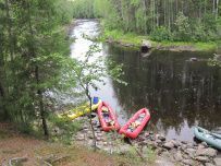 Сплав по реке Воньга и Белое Море на байдарках