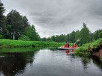 Сплав на байдарках по реке Нерская с баней на берегу и автосопровождением
