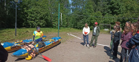 Тренировка на катамаранах в Лосево
