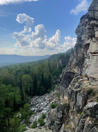 Горный лагерь на Южном Урале