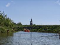 Сплав по реке Киржач на байдарках с баней на берегу