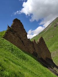 Горный лагерь в Безенги