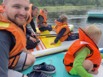 Водное ассорти с детьми: на лодках, байдарках, сапах