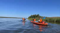Поход на байдарках по Московскому морю