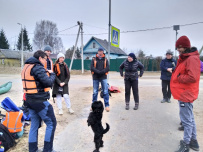 Сплав по реке Мга на байдарках