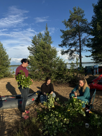 Сплав по реке Суна на байдарках