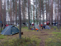 Сплав по реке Суна на байдарках
