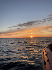 Поход по Карельскому берегу Белого моря на моторном катамаране (лодке)