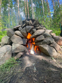 Сплав по реке Лоймола