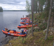 Сплав по реке Суна на байдарках