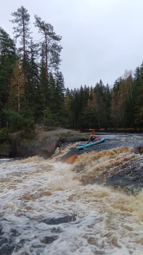 Сплав по Уксунйоки (Укса) на байдарках