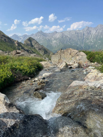 Горный лагерь в Дигории (Северная Осетия)