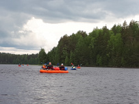 Сплав по реке Суна на байдарках