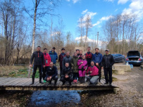 Сплав по реке Мга на байдарках