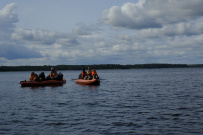 Поход на байдарках по Московскому морю