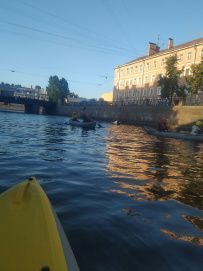 На байдарках по Питеру