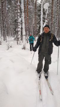 Снежные пути гряды Вярямянселькя