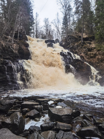 Водопады Ладожской Карелии