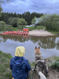 Сплав по реке Киржач на байдарках с баней на берегу