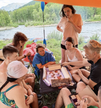 Сплав по реке Чарыш на байдарках