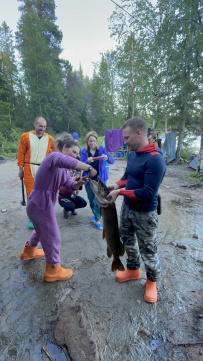 Сплав по рекам Тунтсайоки и Тумча