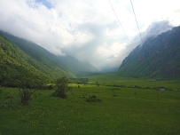 Горный лагерь в Безенги