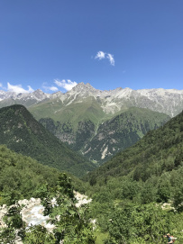 Горный лагерь в Дигории (Северная Осетия)