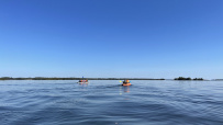 Поход на байдарках по Московскому морю