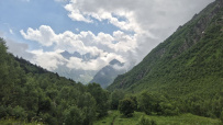 Горный лагерь в Дигории (Северная Осетия)