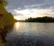 Сплав по реке Суна на байдарках