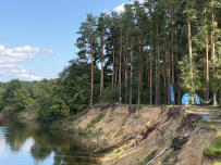 Сплав с баней по реке Клязьма