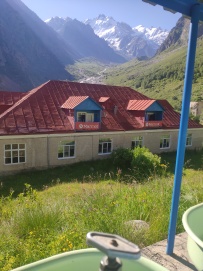 Горный лагерь в Безенги