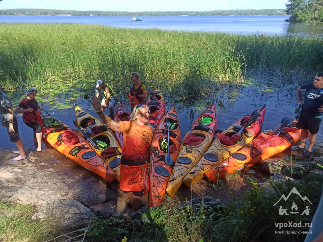 Прогулка вокруг парка Монрепо на каяках (байдарках)