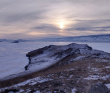 По льду Байкала вдоль Ольхона: пеший поход