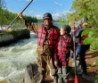 Сплав и рыбалка на Умбе(с выходом в Белое море). Рыболовный маршрут