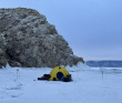 По льду Байкала вдоль Ольхона: пеший поход