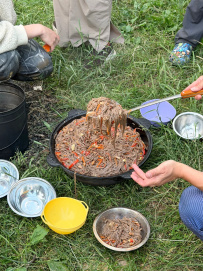 Поход на сапах по реке Нерская с ночевкой в палатках
