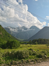 Горный лагерь в Дигории (Северная Осетия)