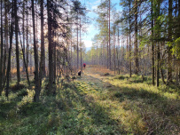 Рысья гора (ночёвка в доме с баней)