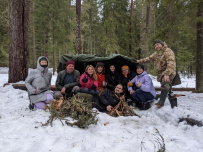 Экстремальный поход c основами обучения выживанию (зимняя ночёвка)