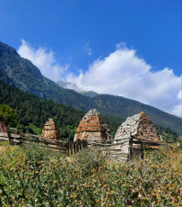 Горный лагерь в Дигории (Северная Осетия)