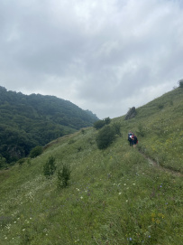 Горный лагерь на царском курорте (Джилы-су север Приэльбрусья)