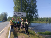 Сплав по реке Тихая с выходом в Ладогу