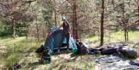 Сплав по реке Киржач на байдарках с баней на берегу
