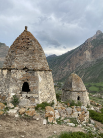 Горный лагерь в Чегемском ущелье (Кабардино-Балкария)