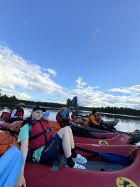 Сплав по реке Суна на байдарках