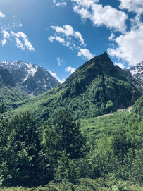 Горный лагерь в Дигории (Северная Осетия)